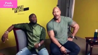 Kevin Hart and Dwayne Johnson Funniest Momenst