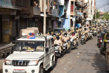 jodhpur police route march