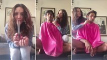 Ankita Lokhande Turns Barber For Her Brother