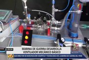 Marina de Guerra desarrolla ventilador mecánico básico