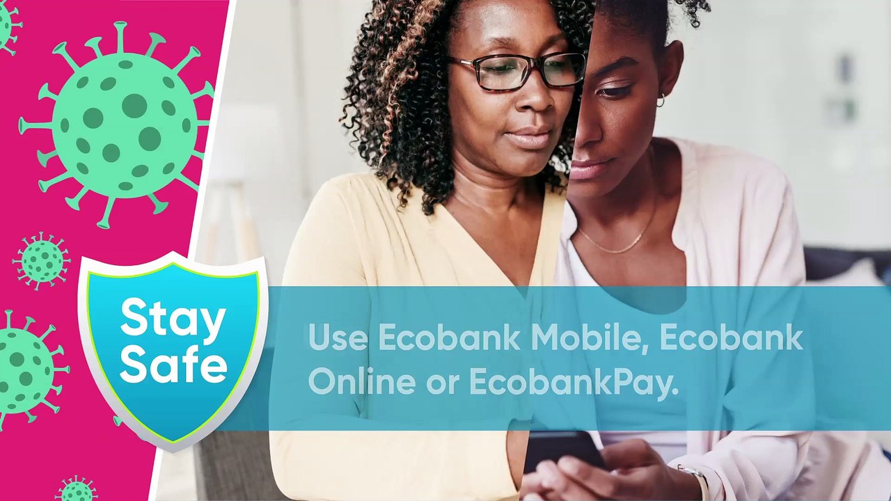 ECOBANK Cashless solution #StaySafe