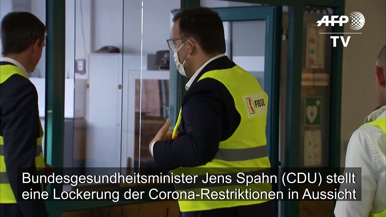Spahn stellt Lockerungen in Corona-Krise nach Osterferien in Aussicht