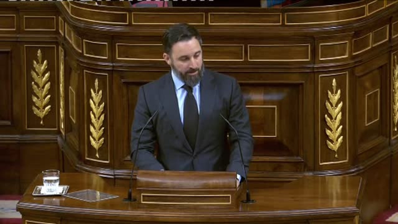 Santiago Abascal acusa al Gobierno de haber conseguido "la mayor tasa de mortalidad del mundo"