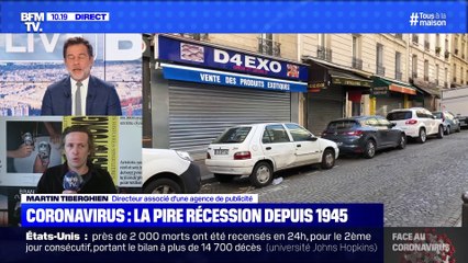 Coronavirus: la pire récession depuis 1945 - 09/04