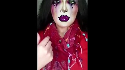 ميرهان حسين تكسر الملل بتوتريال للمكياج الثقيل على طريقة "لهفة"