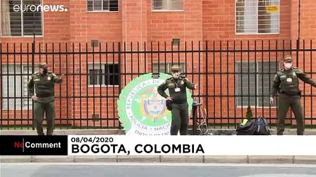 En Colombie, des cours de zumba pour redonner le moral