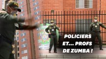 En Colombie, la police donne des cours de Zumba pour remonter le moral des confinés