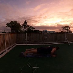 Training Cardio & ABS with Greg