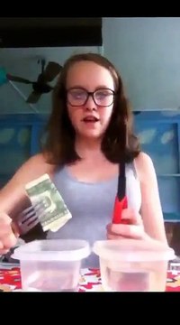 En voulant désinfecter un billet de dollar avec de l’alcool et du feu, elle a failli brûler sa maison !