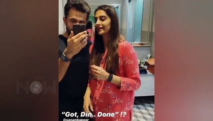 Sonam Kapoor Turns Hairdresser For Anand Ahuja, Kisses And Loves Him Quarantine Time