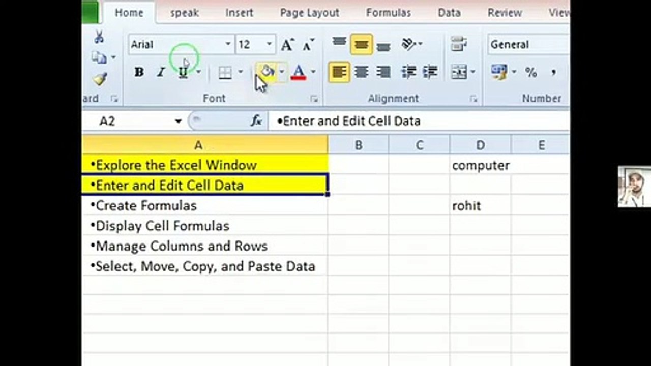 EXCEL BASIC CONCEPT