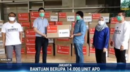 Media Group Terima Bantuan APD Senilai Rp1 Miliar dari Yayasan Permata