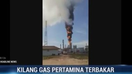 Kilang Gas Pertamina di Blora Terbakar