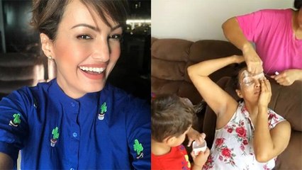 इस TV Actress ने Lockdown में घर पर ही खोल लिया Parlour, Video हो रहा Viral | Boldsky