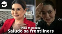 Aiko Melendez, saludo rin sa janitors, garbage collectors, mga nagtatao sa grocery