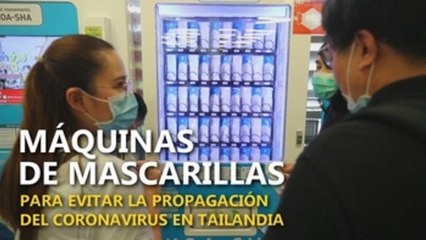 Máquinas expendedoras de mascarillas
