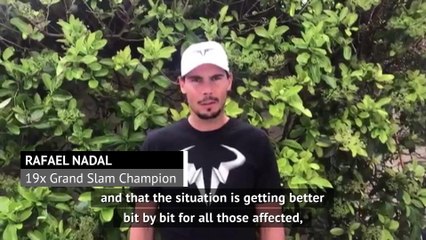 Nadal to auction French Open shirt for Red Cross