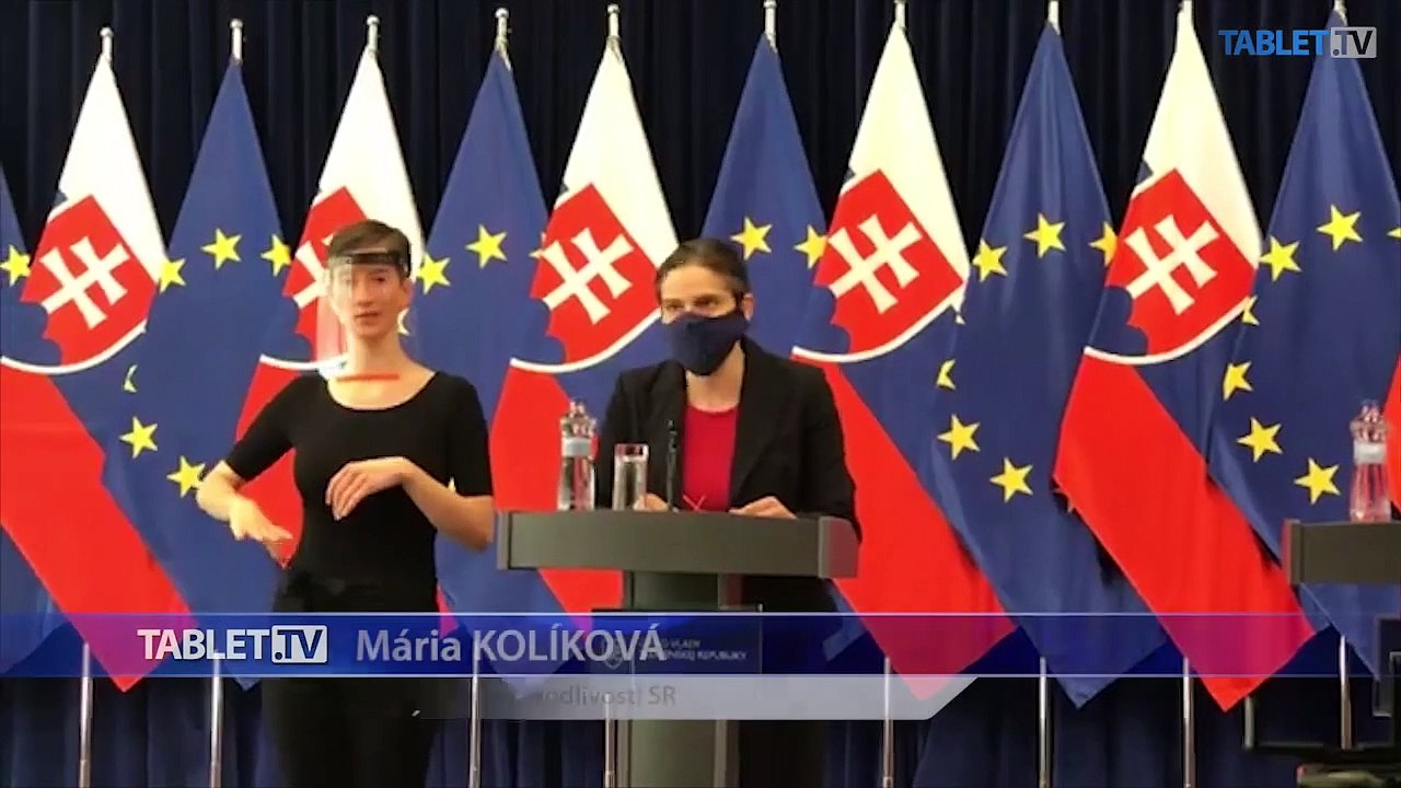 ZÁZNAM: Brífing ministerky spravodlivosti Márie Kolíkovej