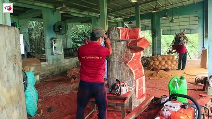 Spider-Man Wood Carving Timelapse  - Avengers- End Game