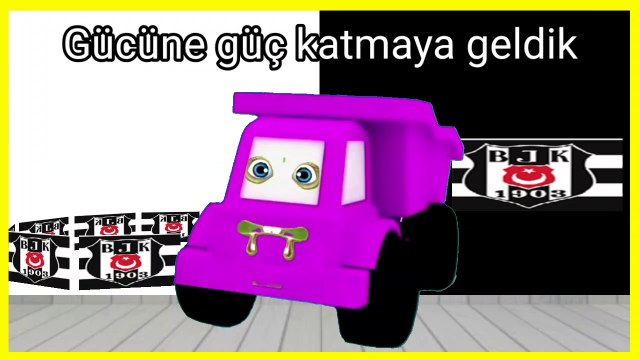 Beşiktaş Marşı Şarkısı Fanatik minikler için Konuşan Arabalar izle. Türkçe okuma hızındırma eğitimi.