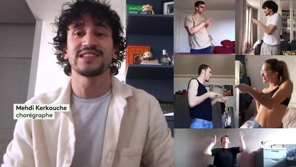 "Une danseuse à Biarritz, une à Lyon, un autre à Paris" : Mehdi Kerkouche invente d'étonnantes chorégraphies confinées