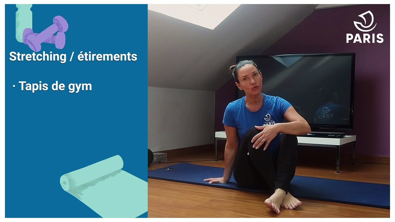 Paris chez vous : stretching "adultes et séniors" avec Christel