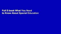 Full E-book What You Need to Know About Special Education Law in the Classroom by Beverley H Johns