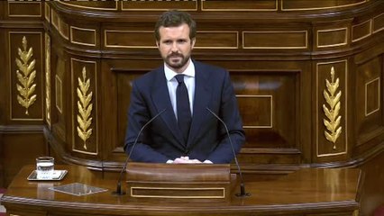 Casado amenaza a Sánchez con no apoyar el estado de alarma y Lastra le pide que tenga "el lomo más duro"