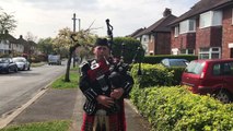 Penwortham bagpiper to honour NHS
