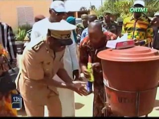 ORTM / Covid 19 - Don de kits sanitaires par le PDG de Super Auto, Bademba Sylla pour la lutte contre le coronavirus
