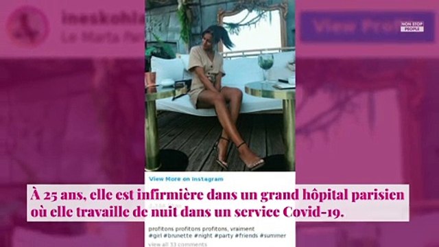 Koh-Lanta 2020 - Inès : son quotidien difficile d'infirmière en unité Covid-19