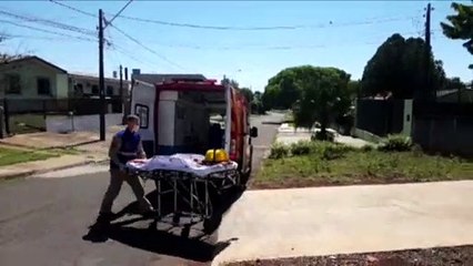 São Cristóvão: Mulher é socorrida após sofrer queda em residência