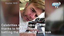 Celebrities make video thanking UK health service staff