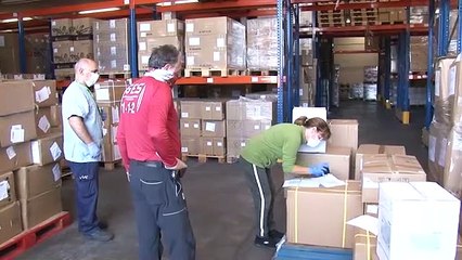 La Consejería de Sanidad continúa con el reparto de material sanitario entre las distintas islas para la lucha de contra el coronavirus