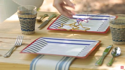 DIY Patriotic Table Setting