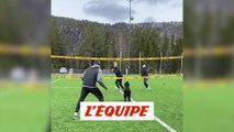 Quand les sportifs s'entraînent avec leurs animaux de compagnie - Tous sports - WTF