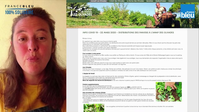 Circuits courts avec Mélanie Masson à Ollioules et Hyères