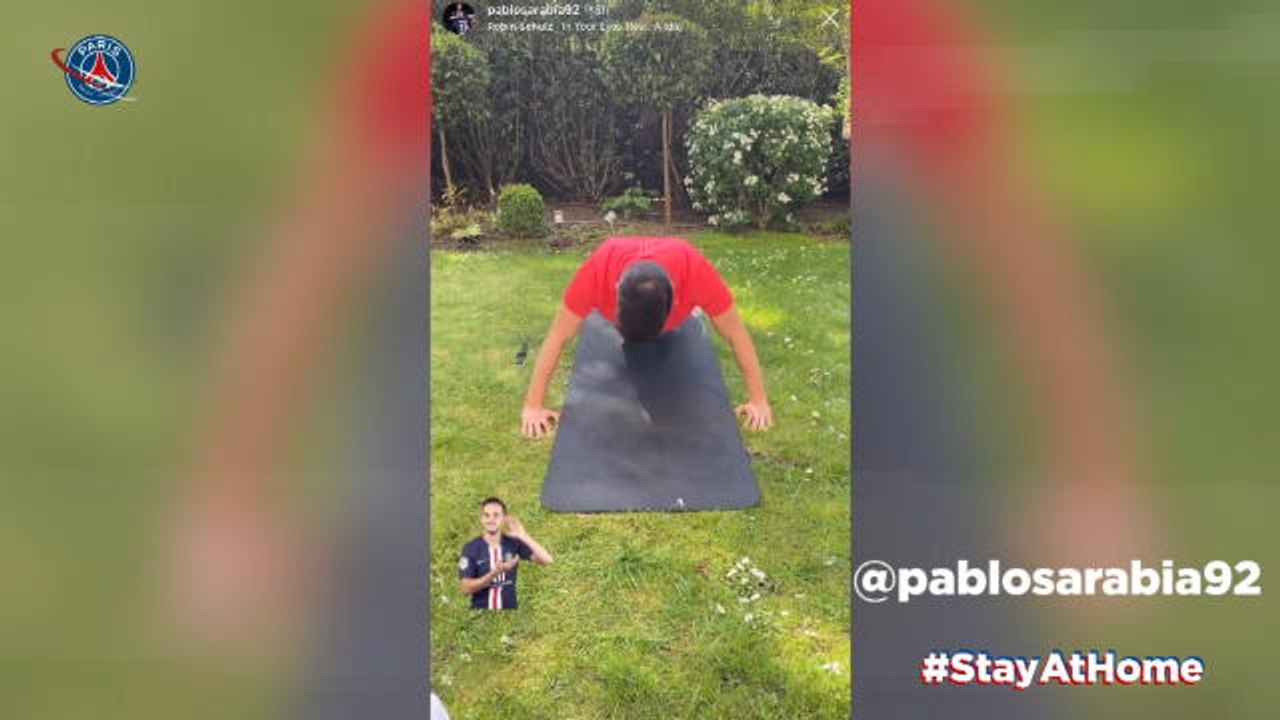Coronavirus - Sarabia enchaîne les pompes, Paredes réussit son défi  : comment les joueurs du PSG vivent leur confinement