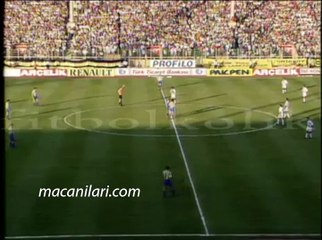 20.08.1994 - 1994-1995 Turkish 1st League Matchday 2 Fenerbahçe 2-1 Ankaragücü + Post-Match Comments (Long Highlights)