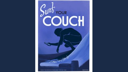 These Hilarious, Vintage-inspired Travel Posters Promote a New Kind of Adventure: Staying Home