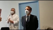 Les images d'Emmanuel Macron avec le Pr Didier Raoult à Marseille