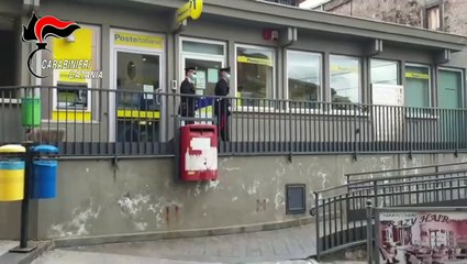 Bronte (CT) - I Carabinieri consegnano pensione ad anziani (09.04.20)