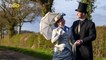 Must-See! Couple Turns Historical Looks During Walks to Entertain Neighbors from Afar