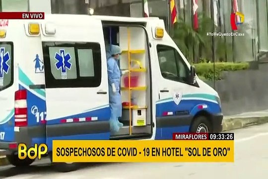 Miraflores: hotel Sol de Oro registró a 10 repatriados con síntomas de covid-19