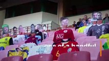 Belarus soccer club fills its stadium with dummies