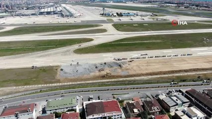 Atatürk Havalimanı'ndaki çalışmalar sürüyor