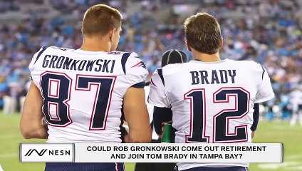 Could Rob Gronkowski Join Tom Brady on the Buccaneers?