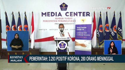 Pemerintah: Positif Corona Bertambah 337 Kasus Per 9 April 2020
