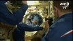 Tres astronautas llegan a la Estación Espacial tras abandonar la Tierra en plena pandemia
