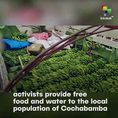 Activists Deliver Food To Bolivias' Abandoned Poor